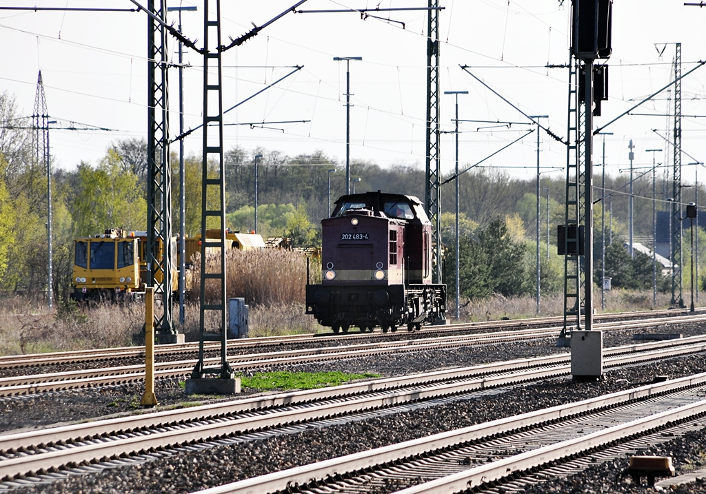 202 483 kommt Lz in den Bf Gsen am 19.04.2010