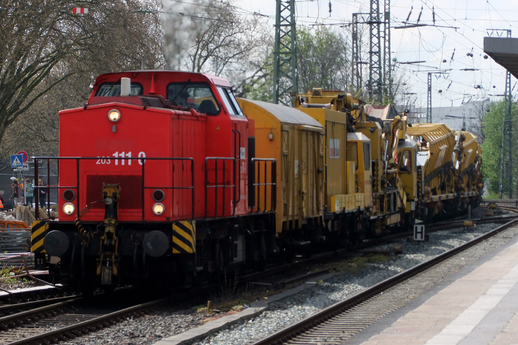 203 111-0 in Recklinghausen 20.4.2012