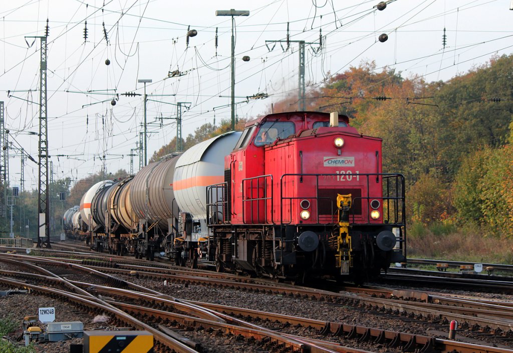 203 122-1 in Chemion Diensten in Gremberg am 23.10.2012