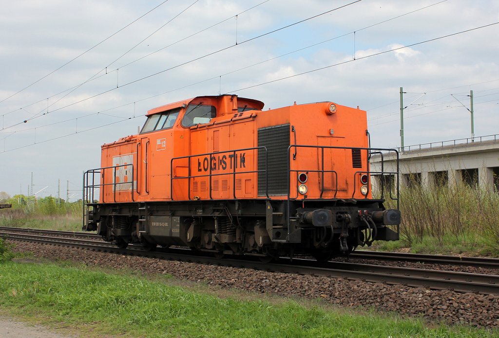 203 156-5 der BBL Logistik in Porz Wahn am 01.05.2013