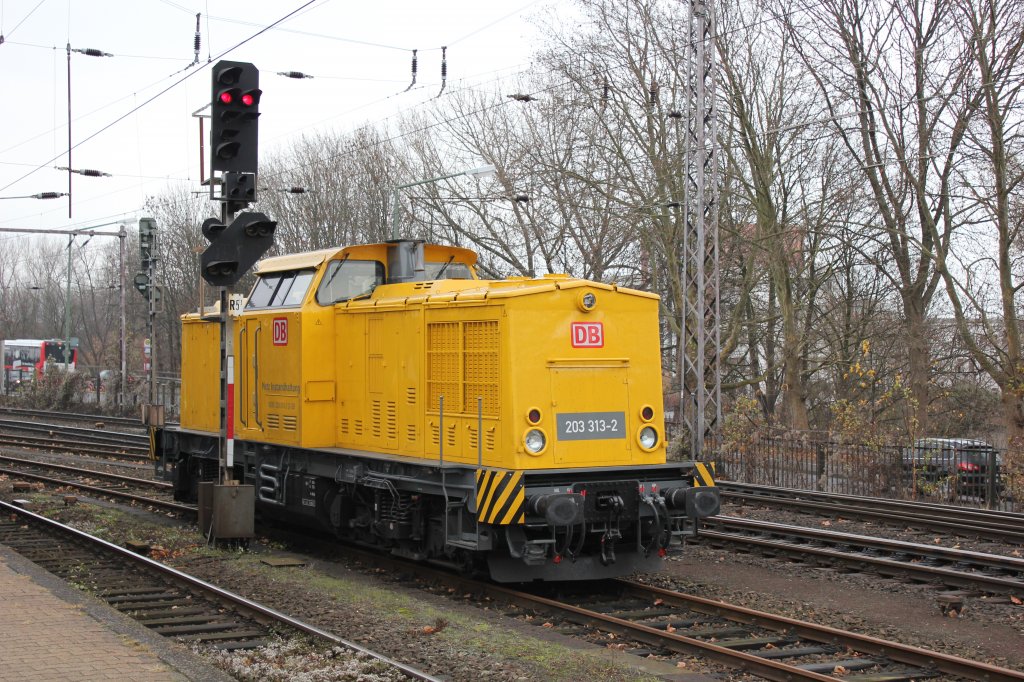203 313-2 in Osnabrck. 01.12.2012.
