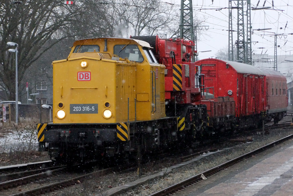 203 316-5 in Recklinghausen 22.2.2013