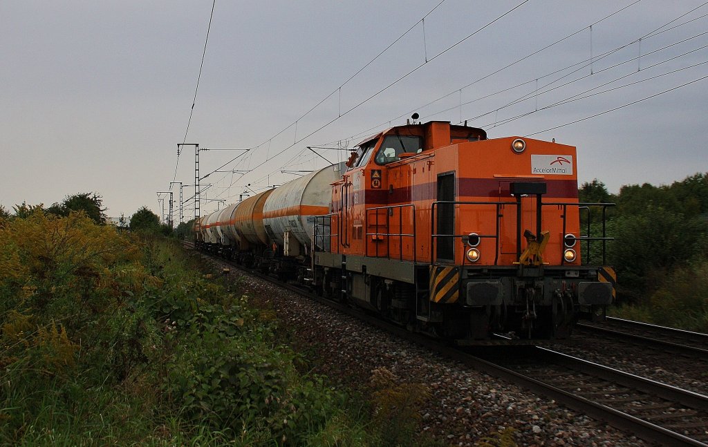 203 ArcelorMittal in Obertraubling am 15.09.2010.