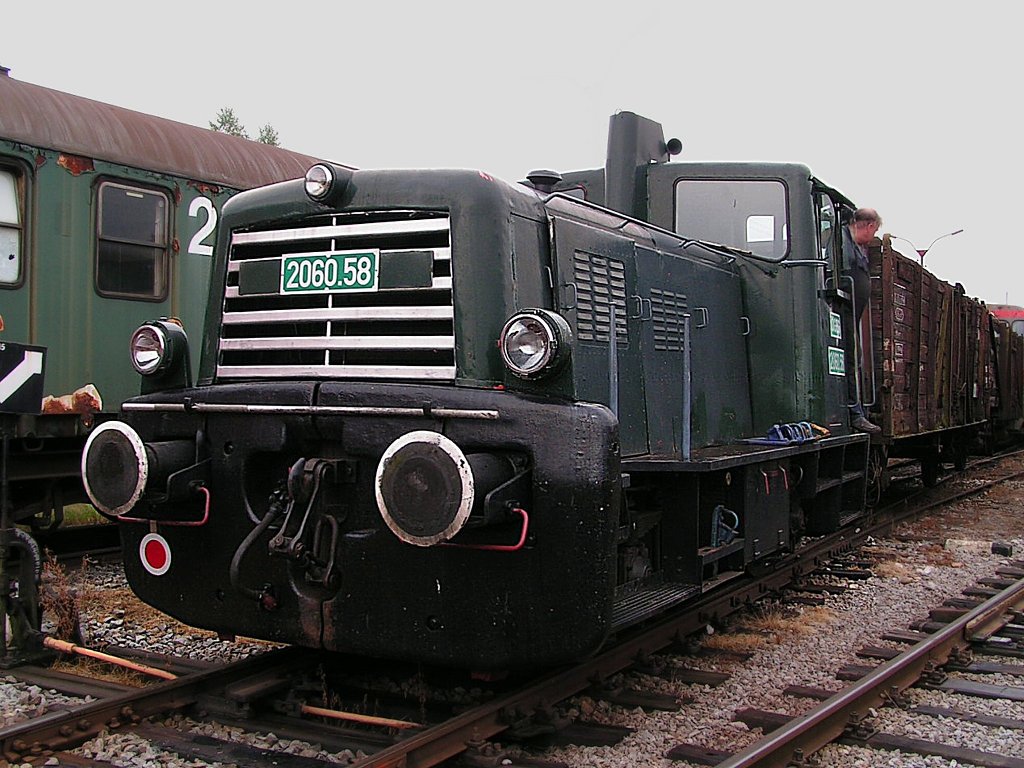 2060.58 bei Verschubarbeiten am �GEG-Gel�nde in Ampflwang;050731