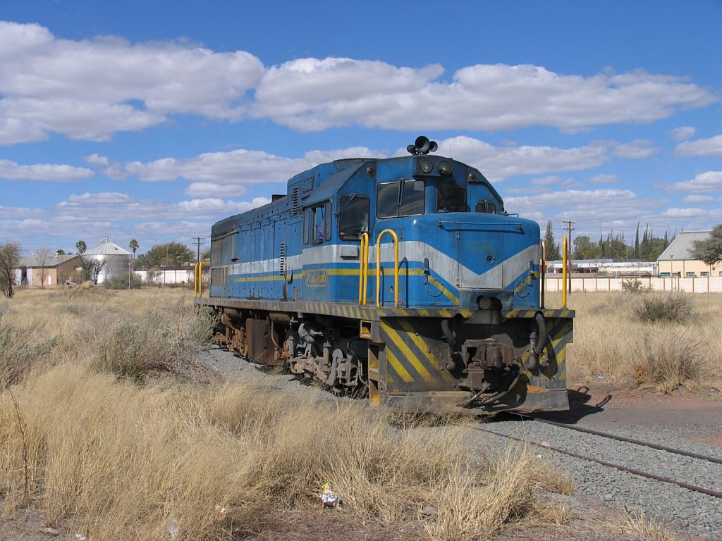 207 auf eine Stichstrecke in Gobabis am 7-7-2010.