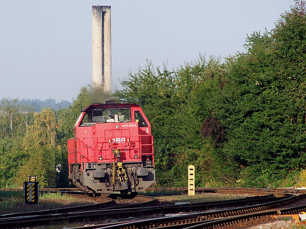 2070 020-9 mit  Schornsteinverl�ngerung  ;100919