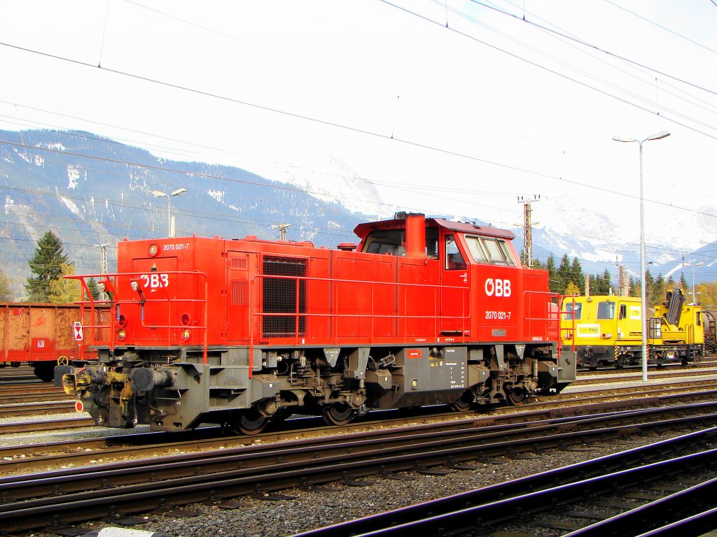 2070 021-7 in Selzthal. 28.10.2010