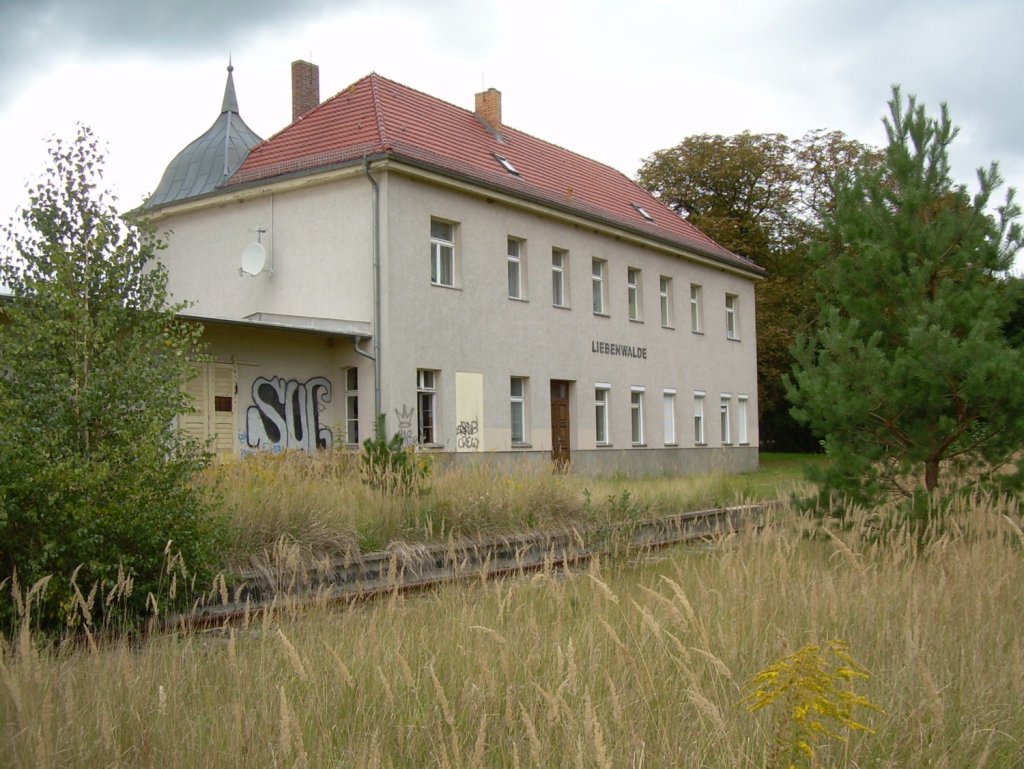 21.09.2008. Empfangsgebude Liebenwalde.