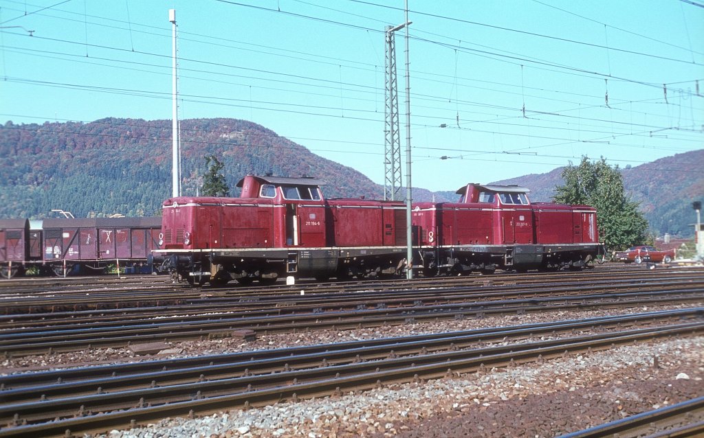 211 194 + 212 267  Geislingen  14.10.78