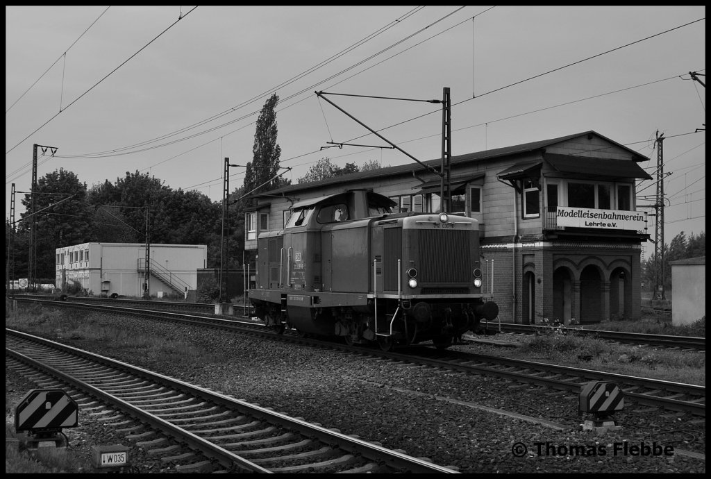 212 036-8, am 17. Mai ´10, solo in Lehrte.