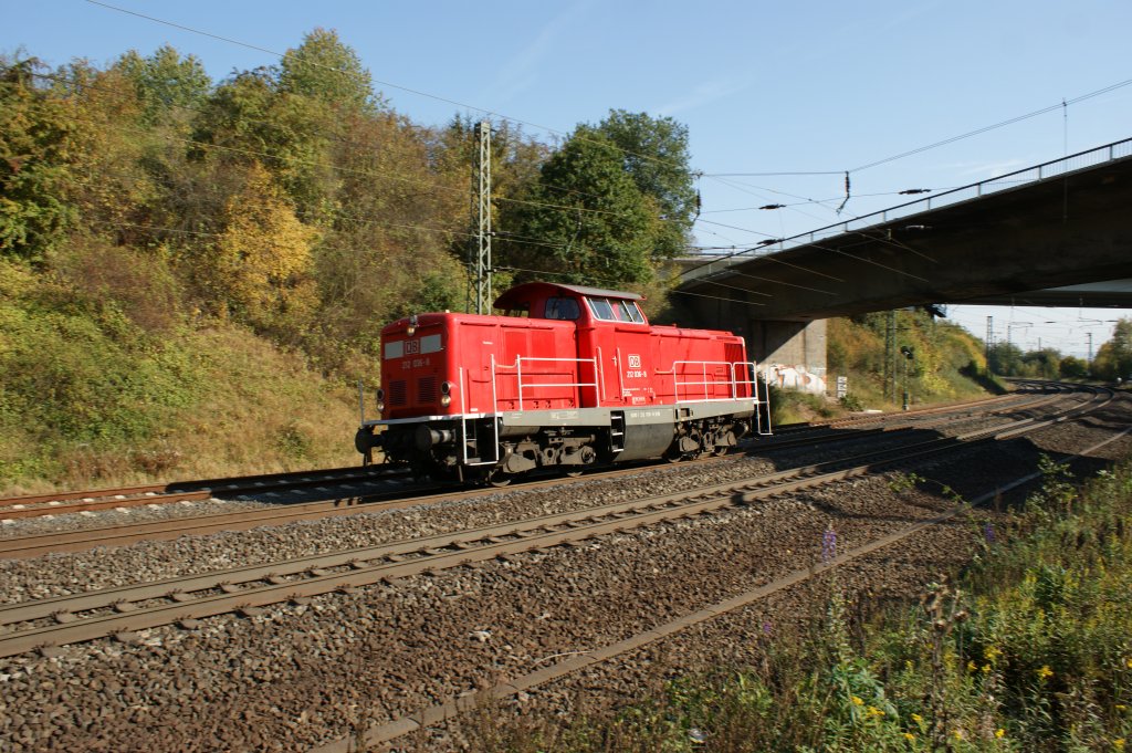 212 036-8 bei Fulda am 04.10.2011