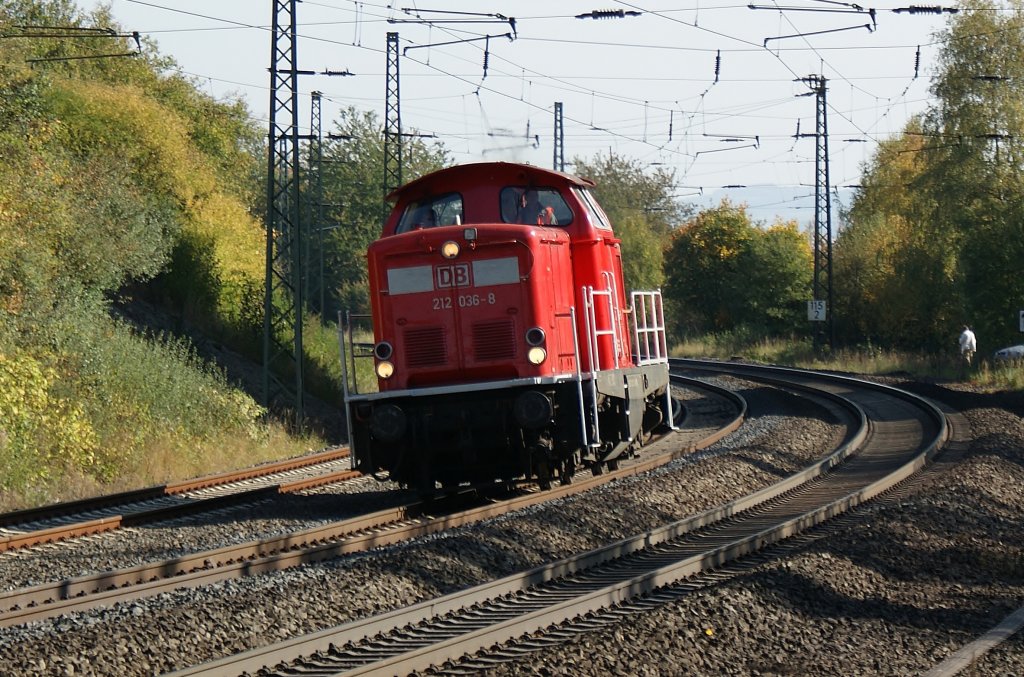 212 036-8 bei Fulda am 04.10.2011