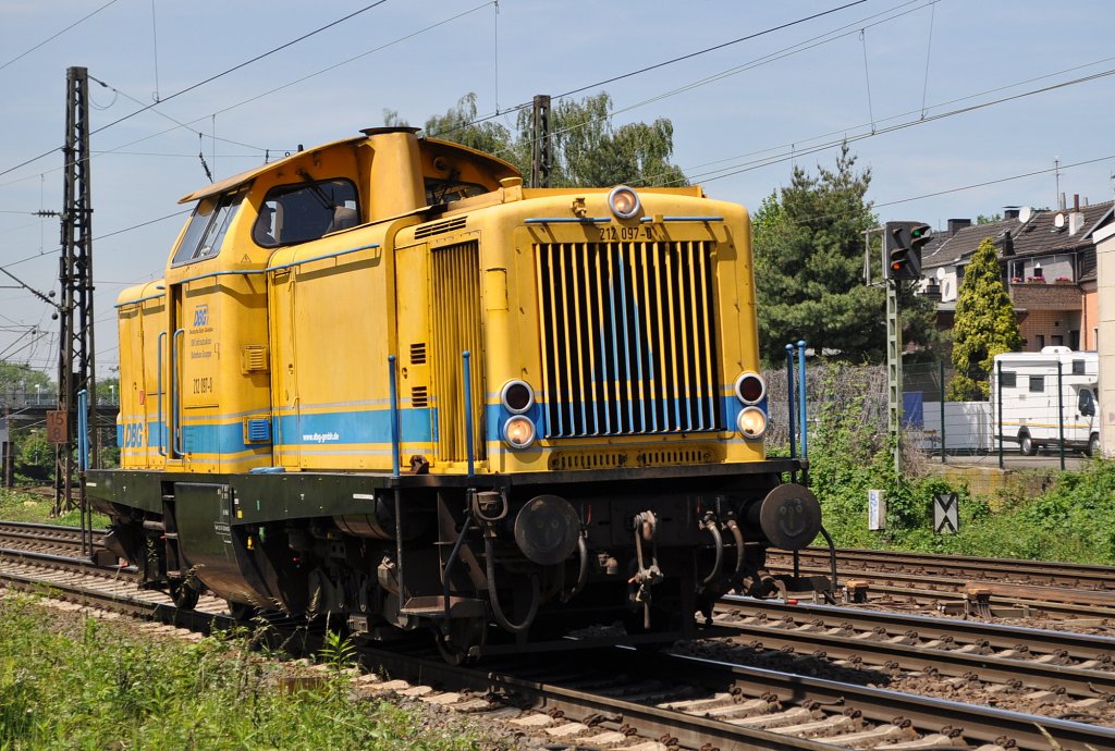 212 097 am 05.06.2010 in Oberhausen-Osterfeld 

