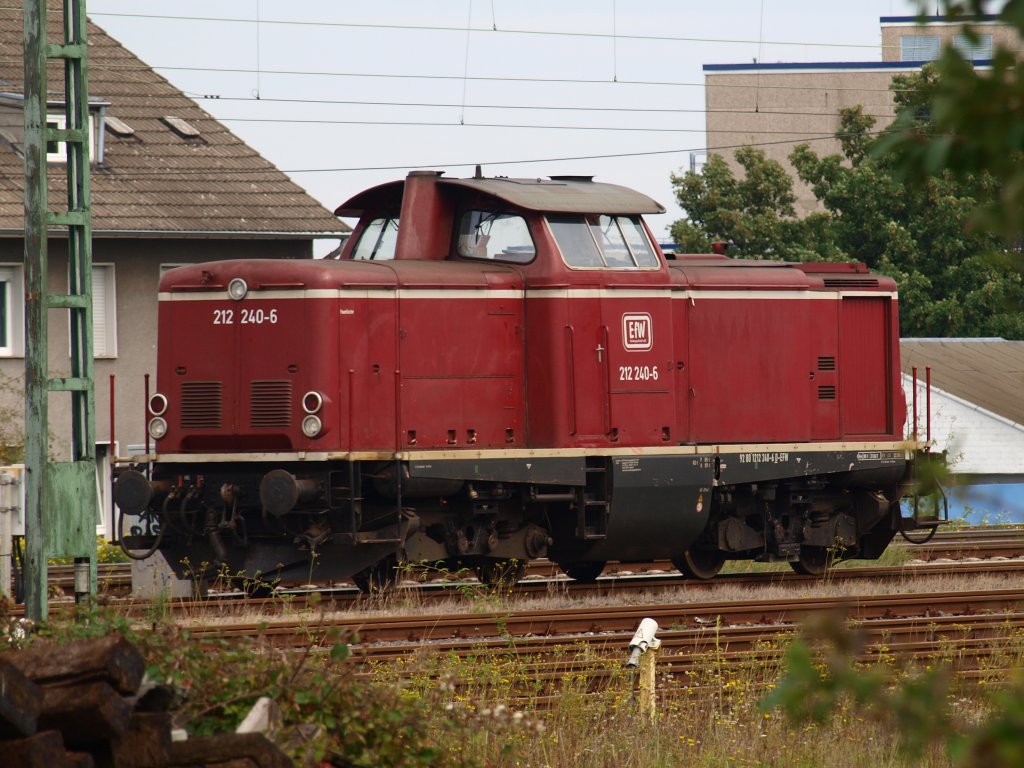 212 240-6 vo EFW am 19.09.2010 in Aachen Rothe Erde.
