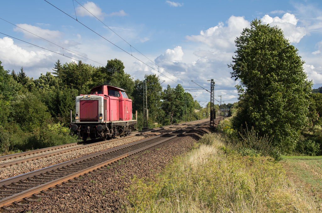 212 284  rollte am 26.August bei Beratzhausen Richtung Nrnberg.