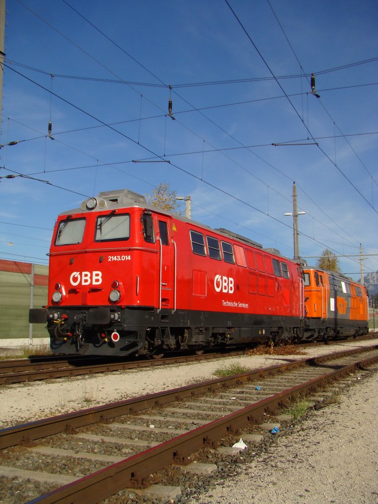 2143 014 von BB Technische Services und eine von RTS in Wrgl. 05.11.2010