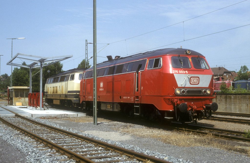 215 003 + 215 ...  Heilbronn  30.06.90