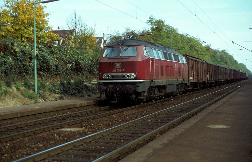 215 059  Stg. - Sommerrain  02.11.78