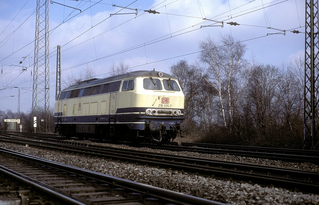 216 025  Duisburg  02.03.96