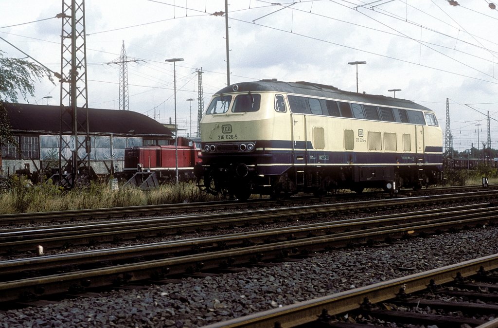 216 026  Oberhausen - West  06.09.83