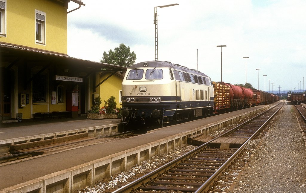 217 003  Sulzbach - Rosenberg - Htte  20.07.85 