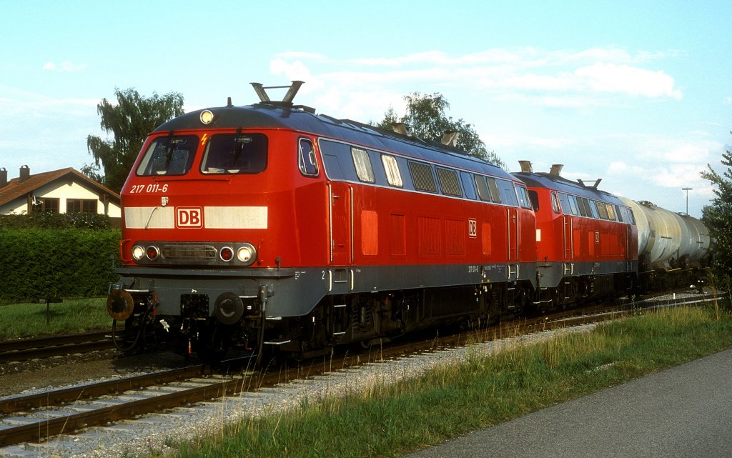 217 011 + 018  Pirach  02.09.03