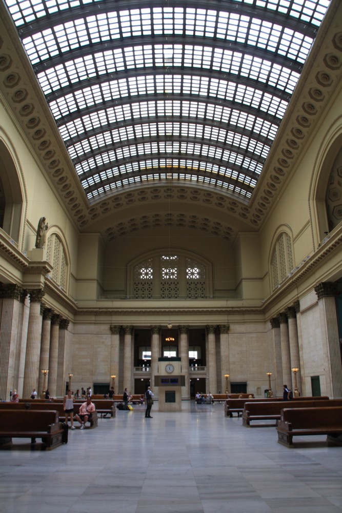 21.7.2012 Chicago, IL, Union Station. Haupthalle
