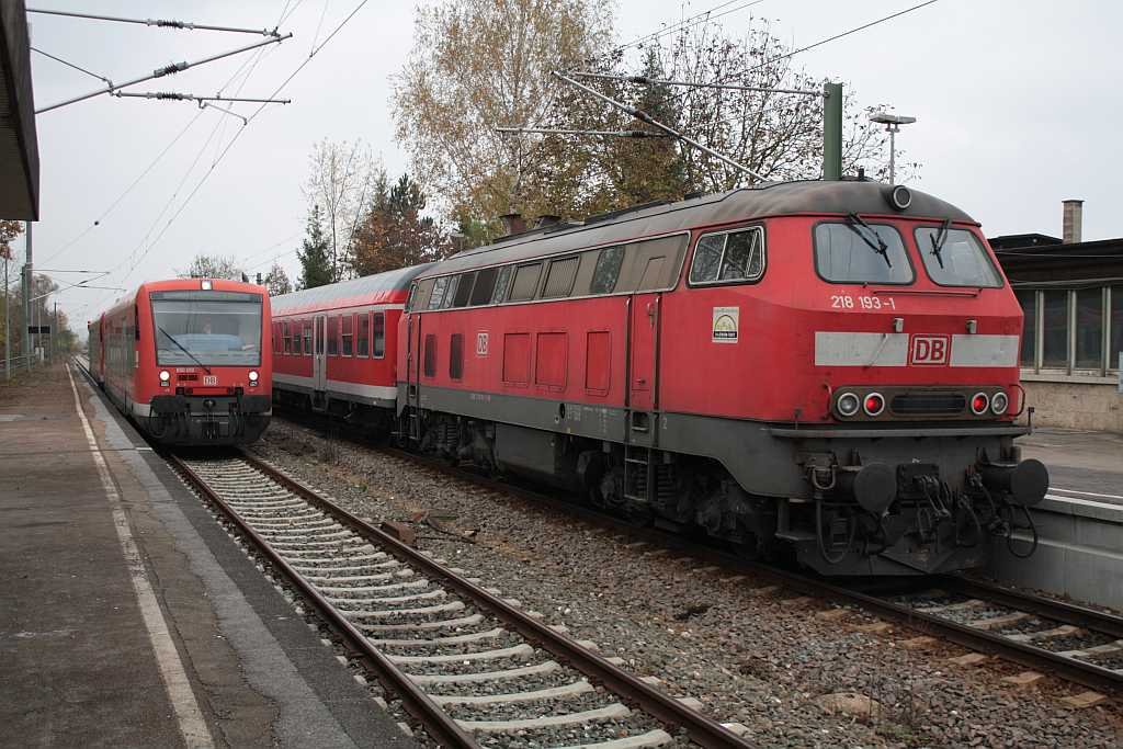 218 193 kreuzt am 30.11. mit einem 650-Prchen in tlingen.