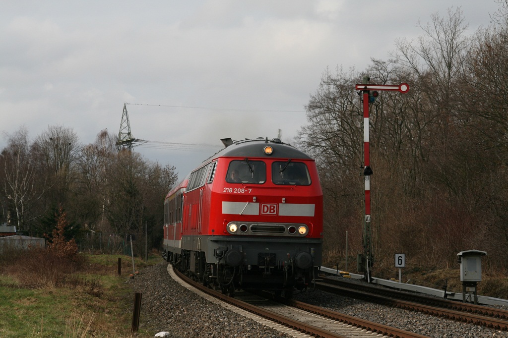 218 208 in Rheinbach am 15.02.2011.