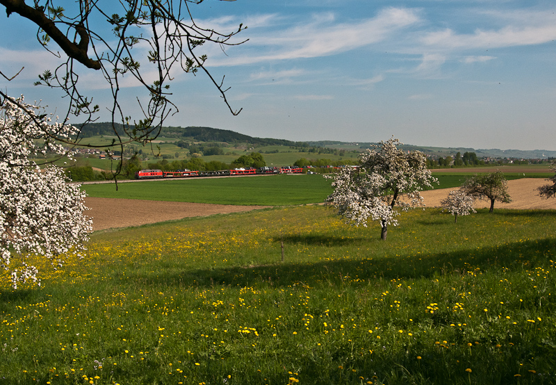 218 326 mit dem AZ 1379 (Hamburg-Altona - Lrrach) am 23. April 2011 nahe Erzingen.