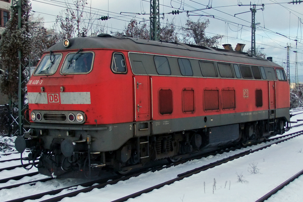 218 408-3 in Mainz 17.12.2010