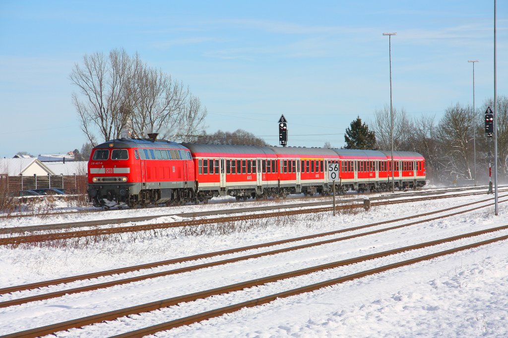 218 467 fhrt in Kaufering ein - 06/02/2013