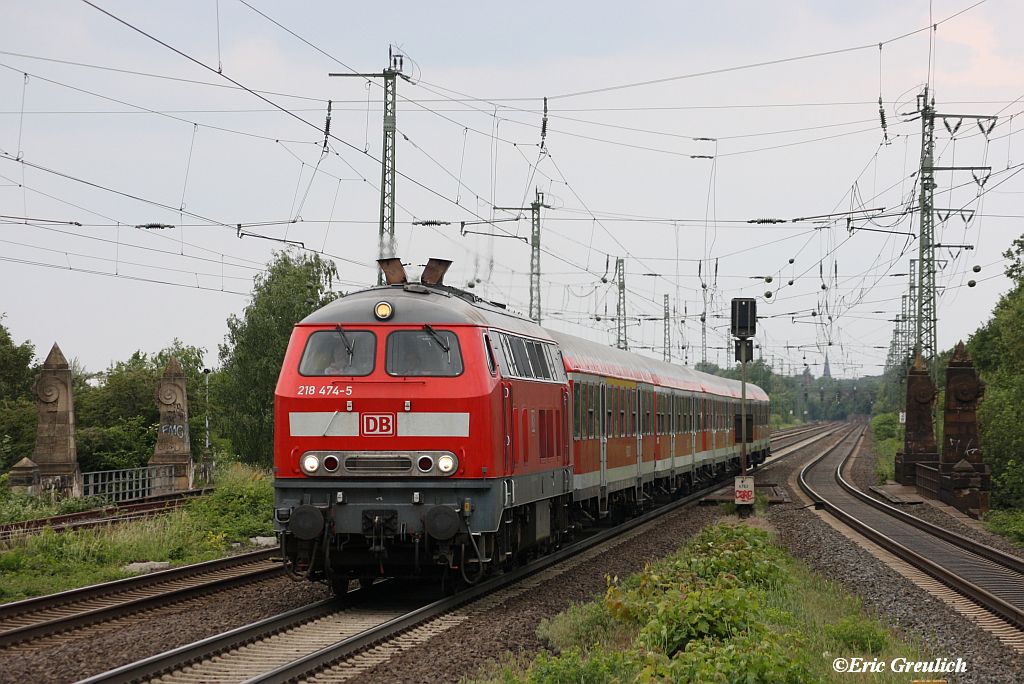 218 474 am 28.5.11 in H-Bismarckstrae.