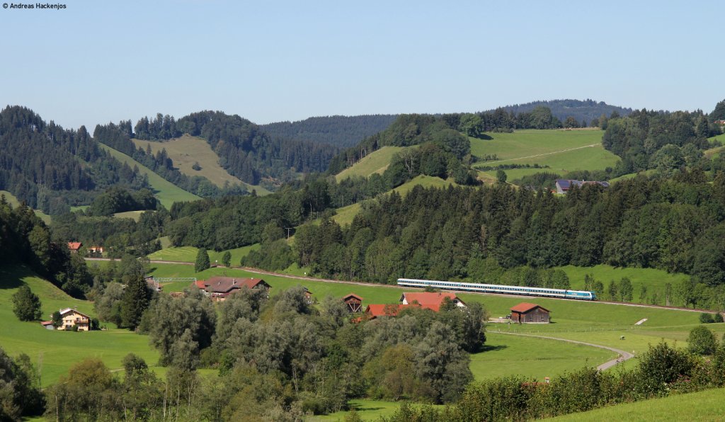 223 0** mit einem ALEX bei Obertalhofen 17.8.11