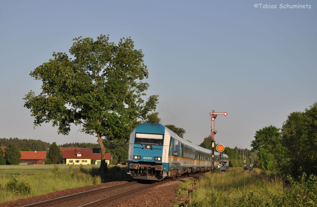 223 072 mit ALX357 am 26.05.2012 bei Freihls