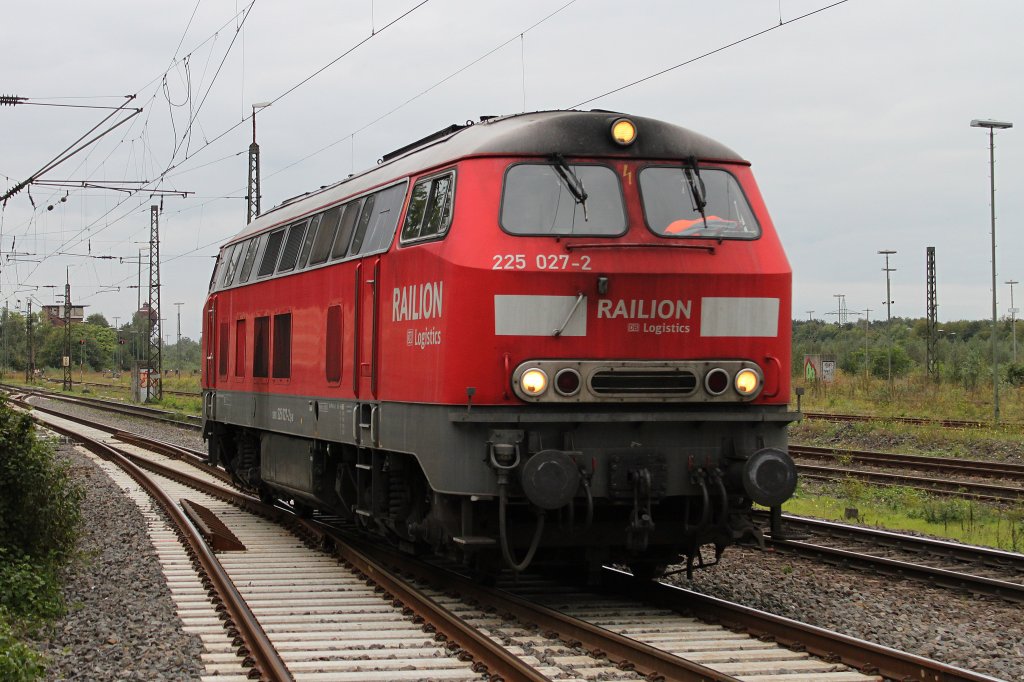 225 027 Lz am 20.9.11 in Duisburg-Bissingheim