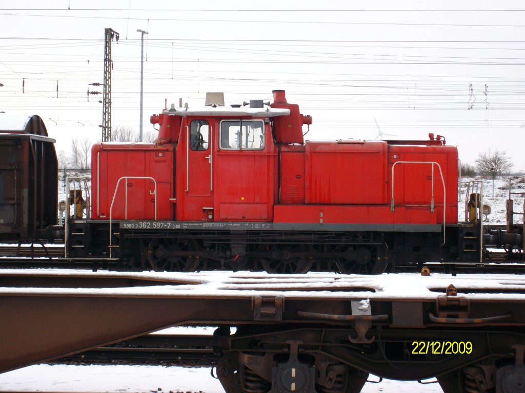 23.12.09 BR 362 597-7 berfhrung 
