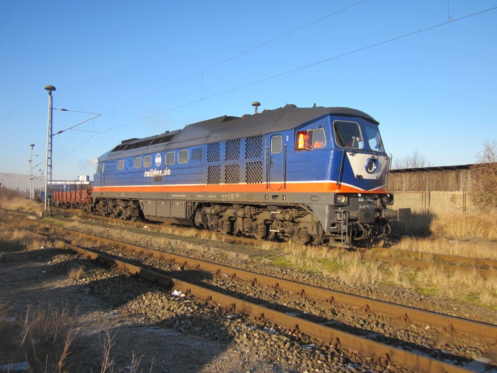 232 103 in Wismar am 26.1.2012