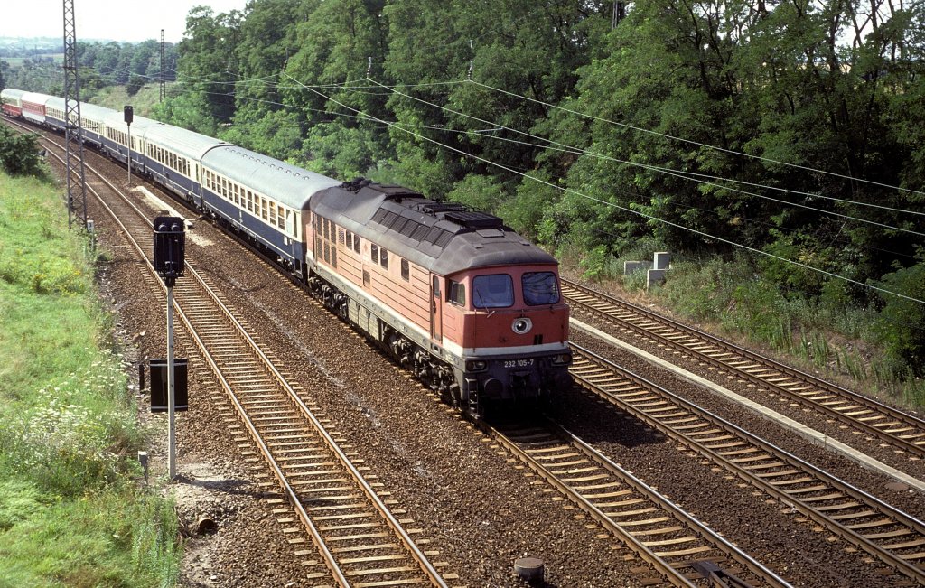 232 105  bei Wei�enfels  07.08.93