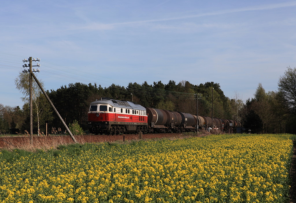232 105, Spree (Strecke Grlitz - Horka - Cottbus)26.04.2012