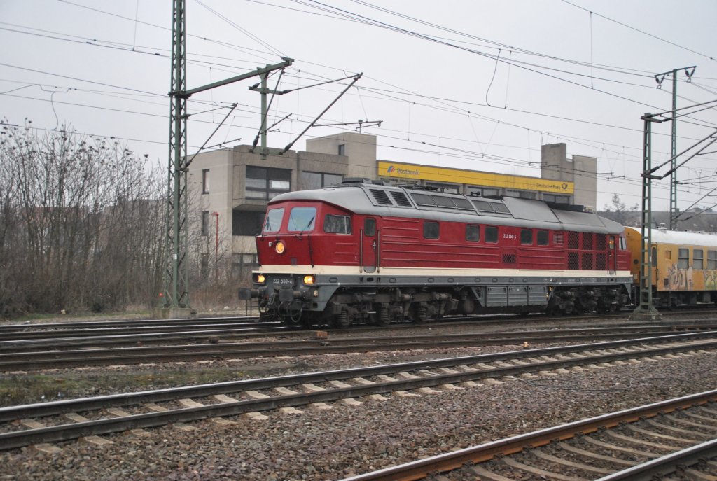 232 550-4 am 16.03.2011 in Lehrte.