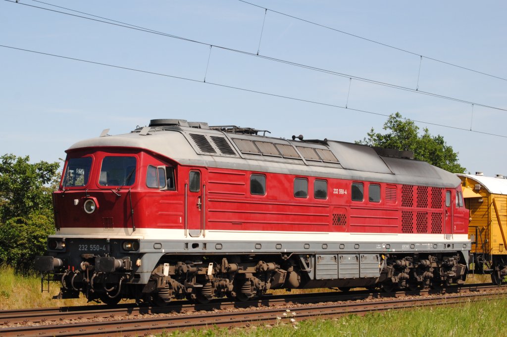 232 550-4 am Nachmittag des 4.06.2011 bei Woltorf