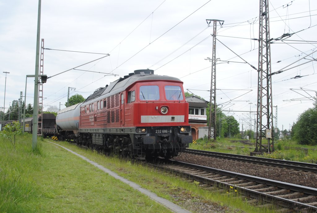 232 668-6, am 01.06.2010 in Lehrte.