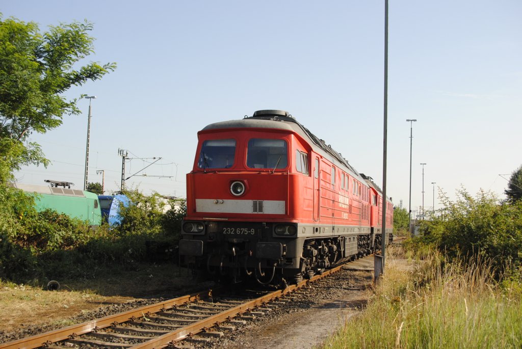 232 675-8 in EX BW-Lehrte, am 07.08.2010.