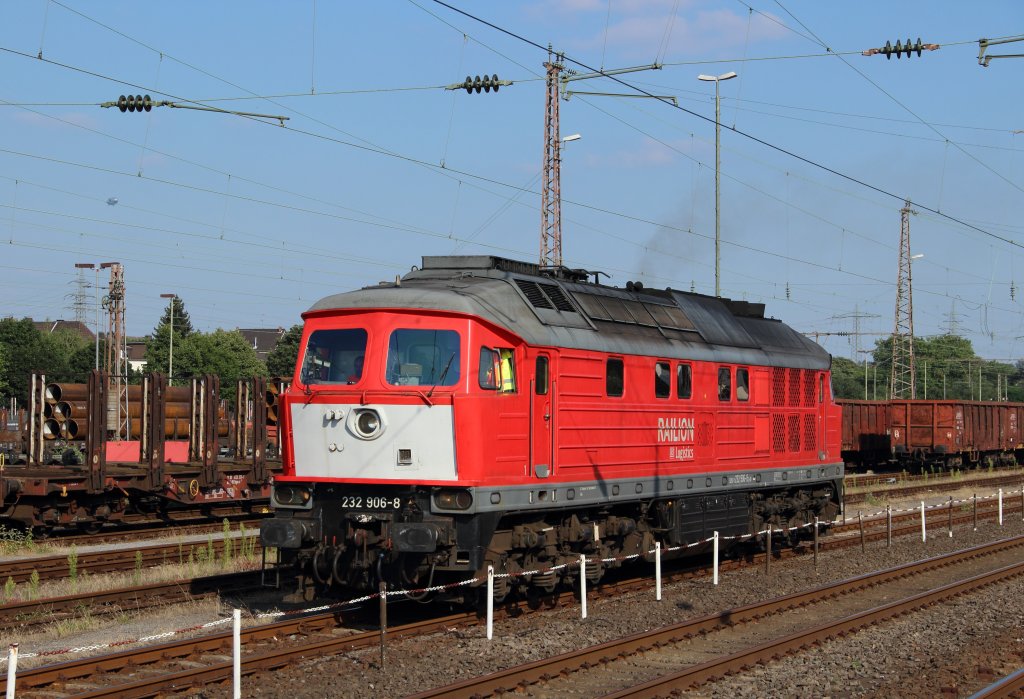 232 906-8 als Lz in Mlheim-Styrum am 11.08.2012