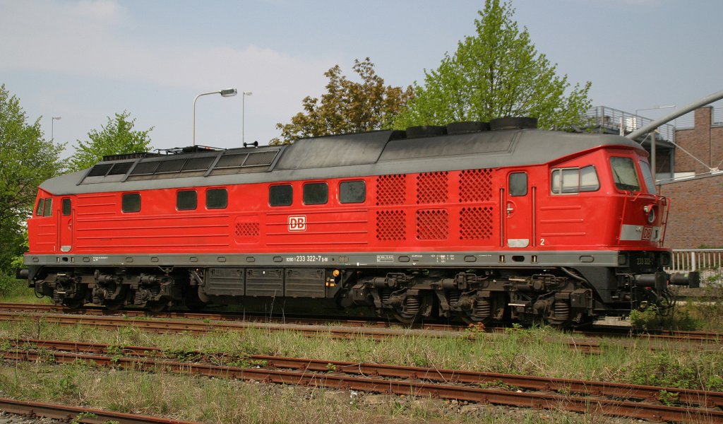 233 322 steht am 27.4.11 in Cuxhaven