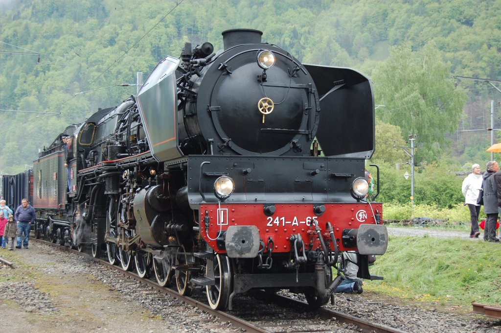 241-A-65 Anlsslich des Dampflok-Treffens in Interlaken am 15. Mai 2010