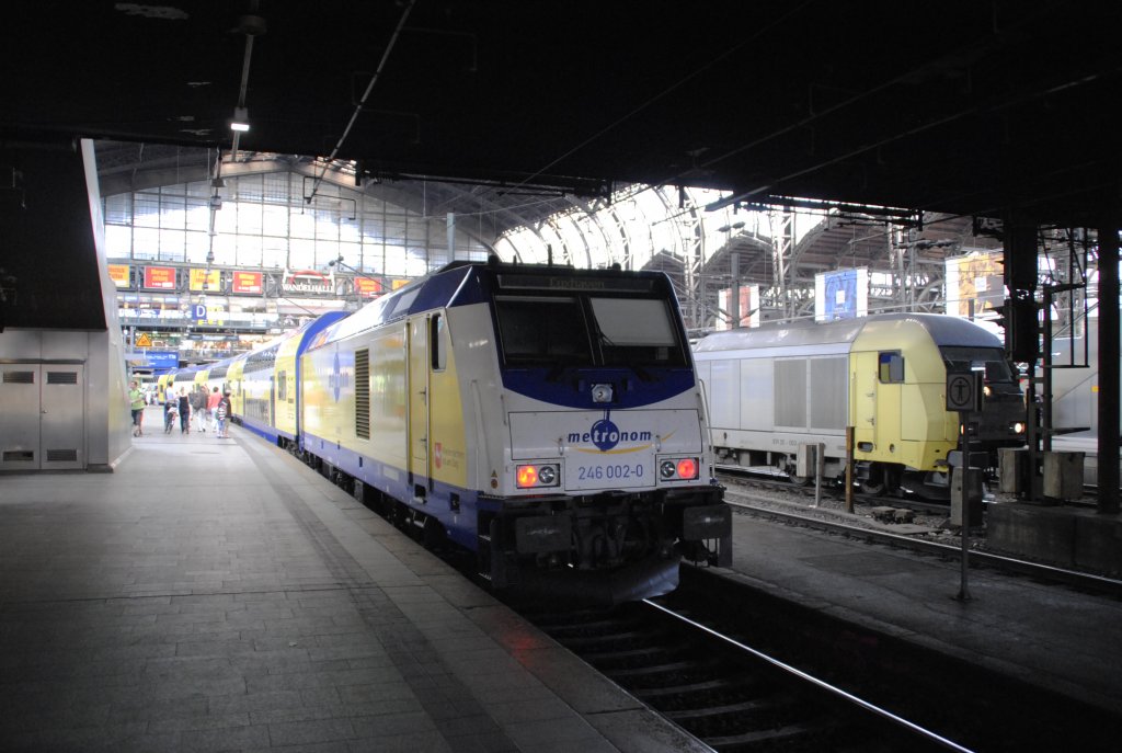 246 002-0 im Hamburg HBF, am 18.07.10