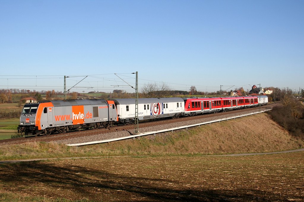 246 010 + 620 502  bei Eutingen  21.11.12