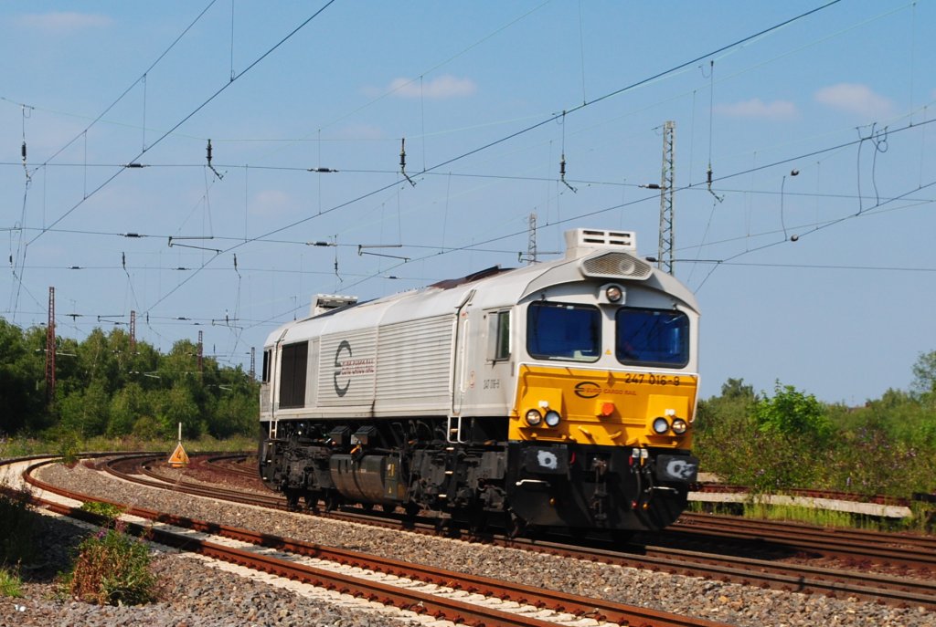 247 016 rollte am 01.08.2011 Lz durch BO-Riemke